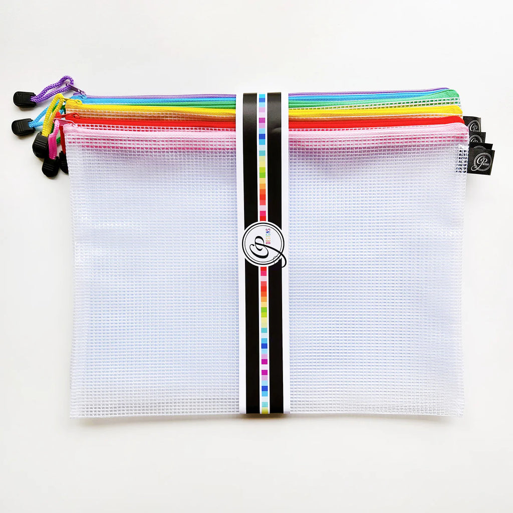 CP Large Project Pouches - Rainbow Set of 6