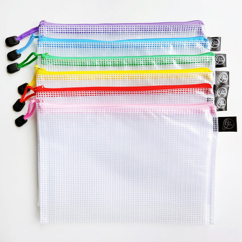 CP Project Pouches - Rainbow Set of 6