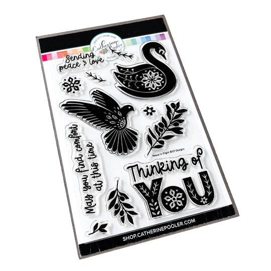 Peace in Flight Stamp Set