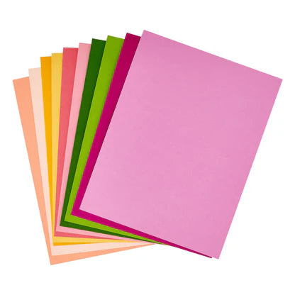 Blooms ColorWheel Cardstock Assortment A4 - 10 Sheets