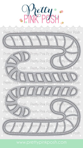 Candy Cane Shaker Die