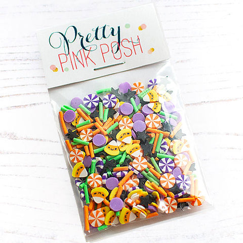 Candy Corn Carnival Clay Confetti Mix
