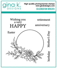 Celebration Wreaths Stamps