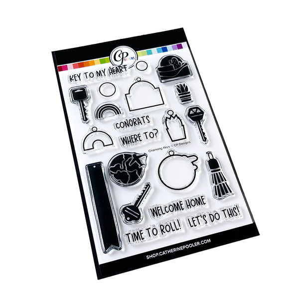 Charming Keys Stamp Set – Bumbleberry Papercrafts Ltd