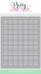 Checkered Pierced Plate Die Set