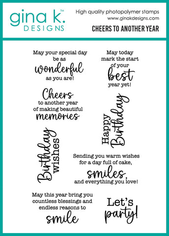 Cheers to Another Year Stamp Set