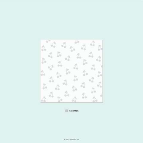 Cherry Nice Embossing Folder (6 x 6)