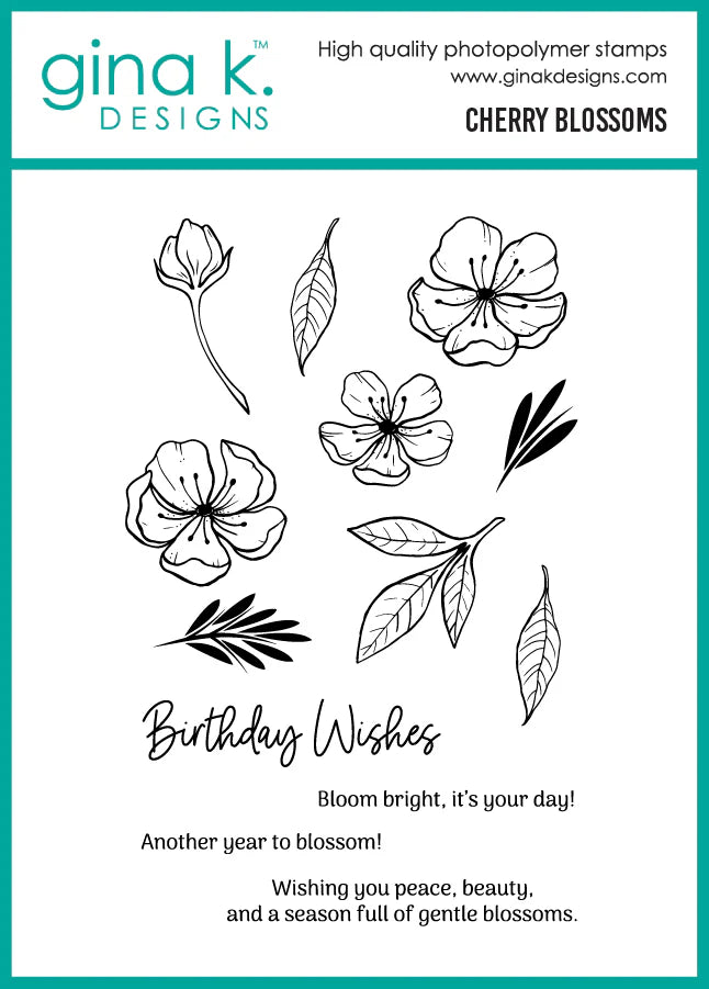 Cherry Blossom Stamp Set