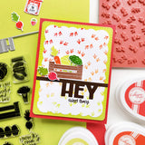 Chicken Scratch Background Stamp