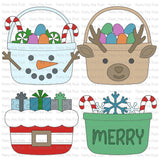 Christmas Bucket Additions Die Set