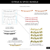 Citrus & Spice Dies