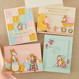 Classic Pooh Baby Blocks 3D Embossing Folder with Simple Stories