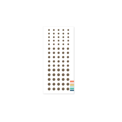 Enamel Dots: Cocoa