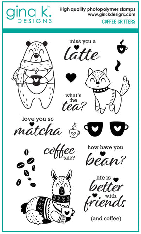 Coffee Critters Stamp Set