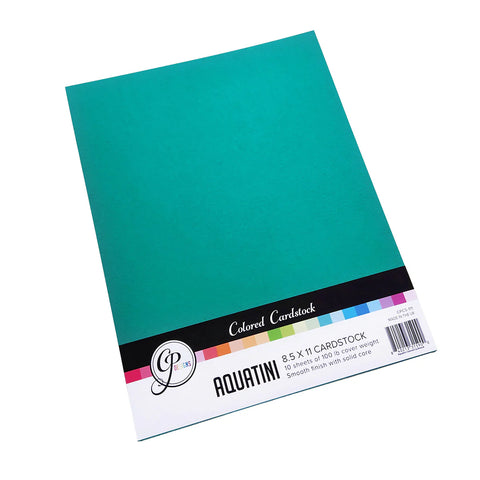 Aquatini Colored Cardstock