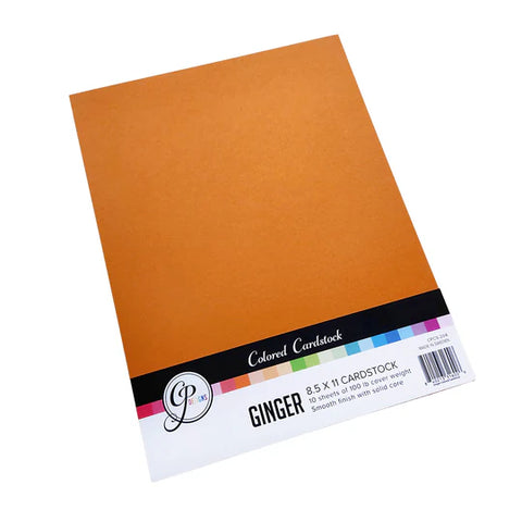 Ginger Colored Cardstock
