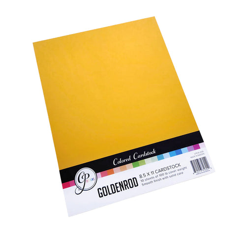 Goldenrod Colored Cardstock
