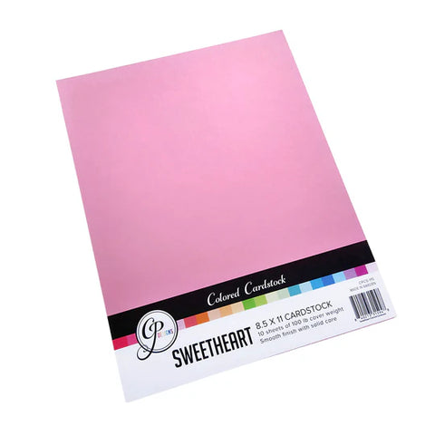 Sweetheart Colored Cardstock