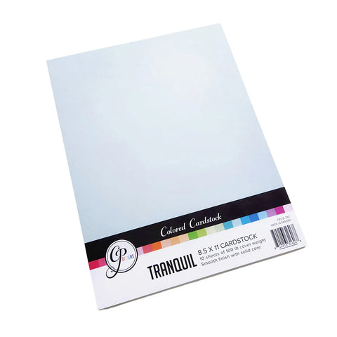 Tranquil Colored Cardstock