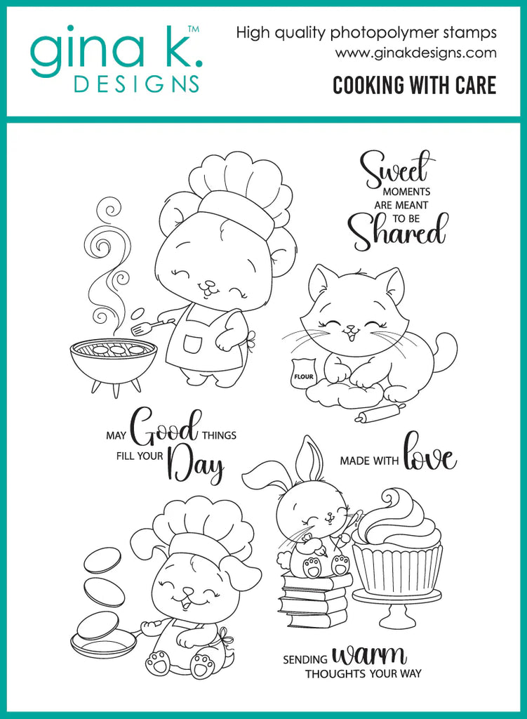 Cooking with Care Stamp Set