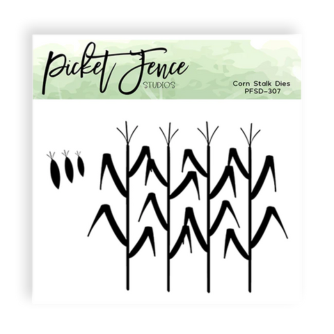 Corn Stalk Dies 4 x 6 (Die size 4.53 x 3.73)