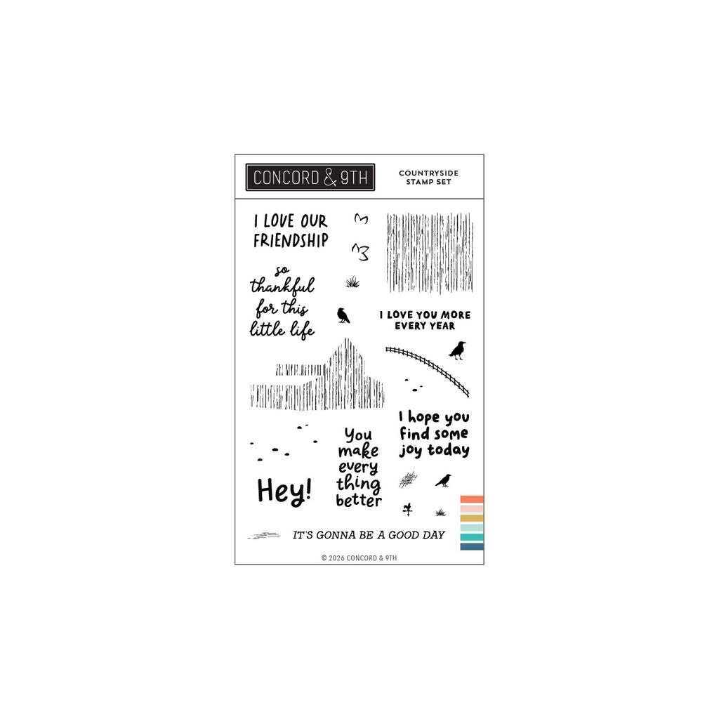 Countryside Stamp Set (4 x 6)