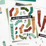 Cozy Toes Stamp Set (4 x 8)