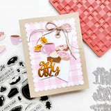 Cozy Fall Trio Word Dies