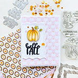 Cozy Fall Trio Word Dies