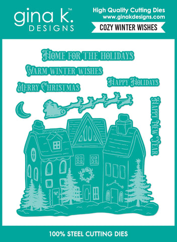 Cosy Winter Wishes Die