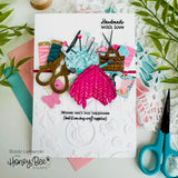 Lovely Layers: Stitching Elements Honey Cuts