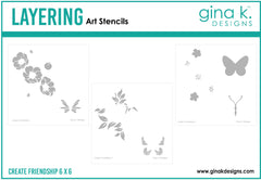 Create Friendship Layering Stencils