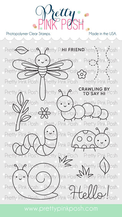 Cute Bugs Stamp Set