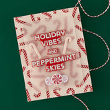 Hero Arts A Little Merri-Mint Stamp & Cut Set from the Candy Cane Season Collection