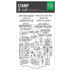 Hero Arts A Little Nuts Stamp & Cut Set from the Crackin' Christmas Collection