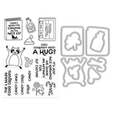 Elf Culture Stamp & Cut Set from the Yule Fuel Collection