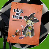 Hero Arts Tricks and Treats Stamp & Cut Set from the Hocus Pocus Collection