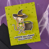 Hero Arts Color Layering Scattered Stars Stencils from the Hocus Pocus Collection
