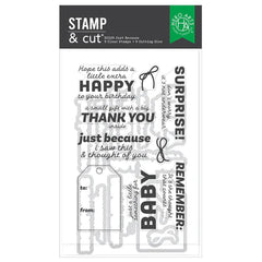 Hero Arts Just Because Stamp & Cut Set from the Best Gift Ever Collection