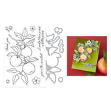 Apple Branch Stamp & Cut Set from the I Pick You Collection