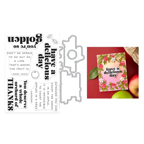 You're Golden Stamp & Cut Set from the I Pick You Collection