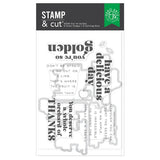 You're Golden Stamp & Cut Set from the I Pick You Collection