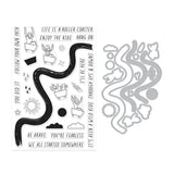 Hero Arts Wild Ride Stamp & Cut Set