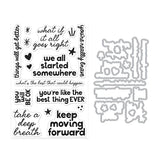 Hero Arts We All Started Somewhere Stamp & Cut Set