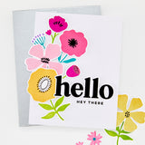 Hero Arts Hello Friend Clear Stamp & Die Bundle
