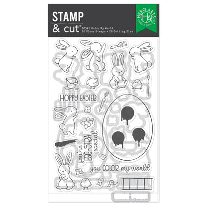 Hero Arts Color My World Stamp & Cut Set