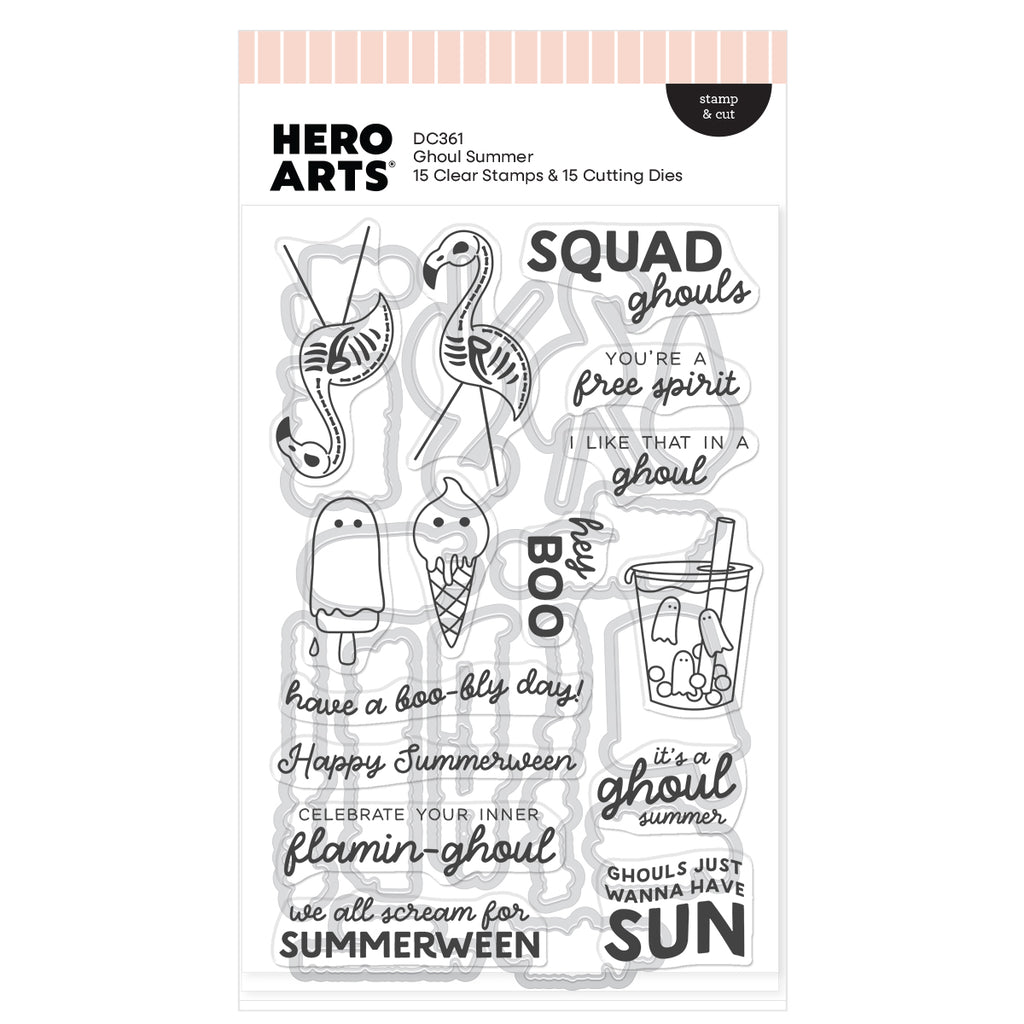 Hero Arts Ghoul Summer Stamp & Cut