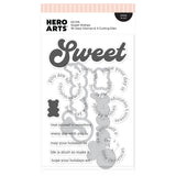 Sweet Wishes Stamp & Cut by Carly Tee