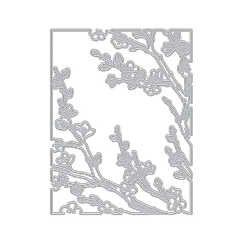 Plaque de couverture en fleurs de cerisier (F)