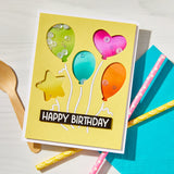 Balloons Cover Plate Die from the Let's Celebrate Collection